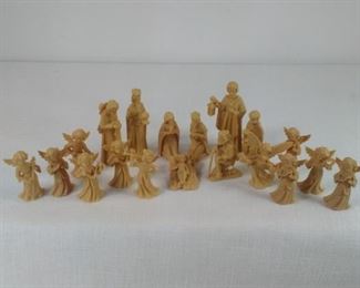 Made in Germany miniture Nativity Set