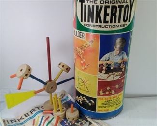 Original tinkertoy construction kit