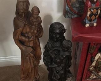 Several selections of Mother & Child - dark one sold