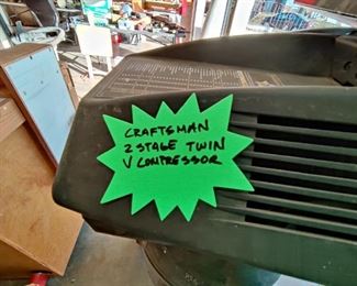 Craftsman 2 Stage Twin V Compressor
