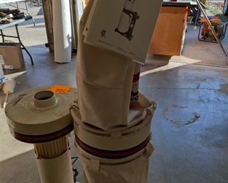 Jet® DC-650 Dust Collector with 5 Micron Bag Filter Kit