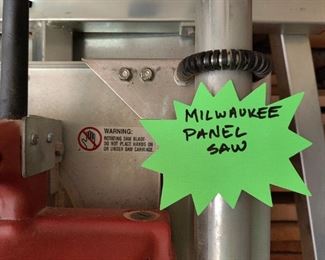 Milwaukee Panel Saw Vertical Cutting Direction