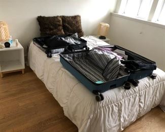 Bed, Pair of Side Tables