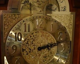 Grandmother Clock with Beautiful Moon Face