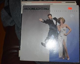 Vintage Moonlighting Record Album