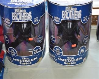 NIB Collectible  Blues Brothers Dolls