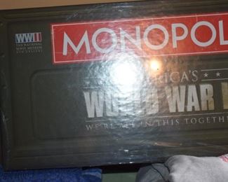 Monopoly NIB World War II Game