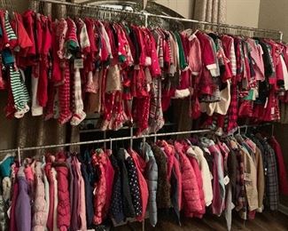 HUGE selection of Christmas clothing and winter jackets. 