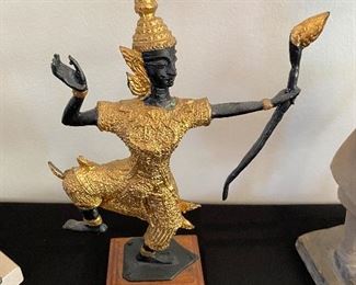Spiritual Thai goddess, Buddhist goddess figurine . 10.5”H x 6.5”W BUY IT NOW $20