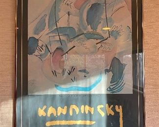 kandinsky the improvisations poster BIN $20