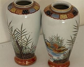 Pair of oriental vases Buy them now $16 pair