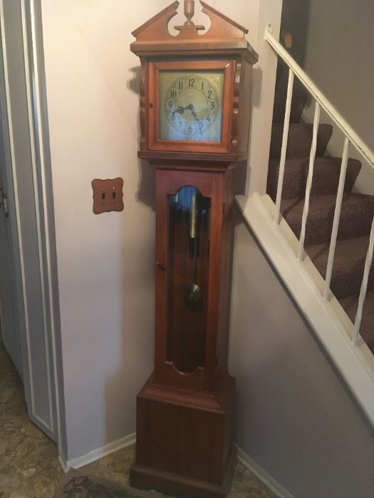 . . . what a find -- an 1800's grandfather clock!