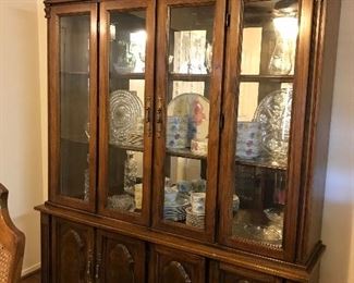 Lighted China Cabinet