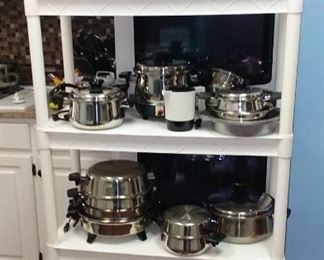Assorted Stainless Cookware - Large Selection of Royal Queen Cookware