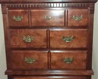 Chest of Drawers w/ Mahogany Finish by Athens Furniture Mfg