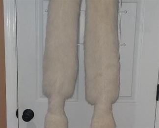 Genuine Fox Tail Fur Wrap/ Scarf