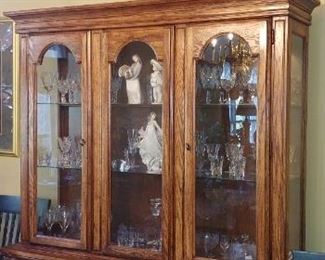 Some items in china cabinet are NOT for sale