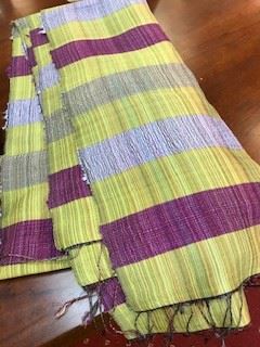 Silk Scarf with fringes