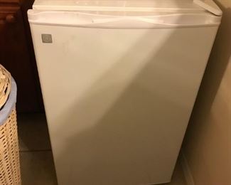 This white GE mini fridge is in excellent condition! It was part of a bar that was hardly used. $75