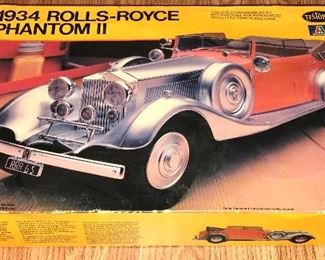 1934 ROLLS ROYCE PHANTOM MODEL KIT