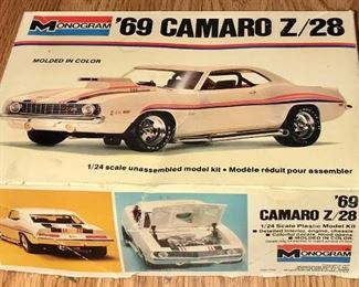 1969 CAMARO MONOGRAM NODEL KIT
