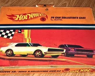 VINTAGE HOTWHEELS COLLECTORS CASE
