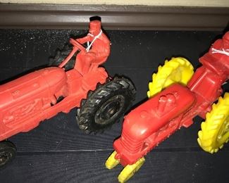 RUBBER JOHN DEERE TRACTORS