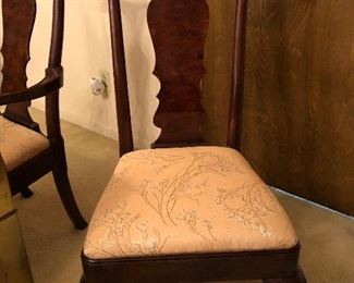 Vintage Henredon Walnut dining chairs
