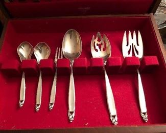 Lunt Sterling Silver Set Serving Pieces 