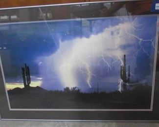 Thunderstorm Wall Art 38" W x 25.5" H