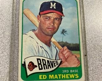 1965 Topps #500 Ed Matthews