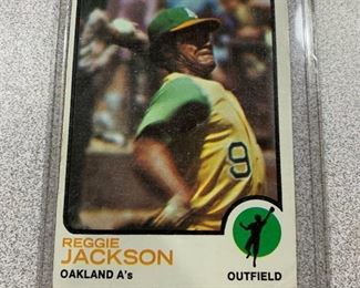 1973 Topps #255 Reggie Jackson