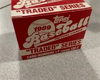 Factory Set 1989 Topps Traded Baseball Includes Griffey & Randy Johnson Rookies