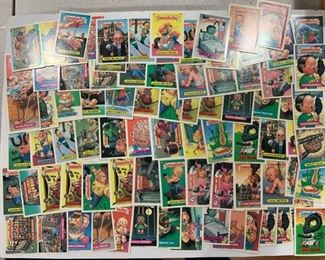 86 Card Lot 1987 Garbage Pail Kids 10th Series Excellent Condition