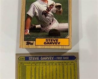 Investment Lot of 50 1987 Topps #100 Steve Garvey Cards