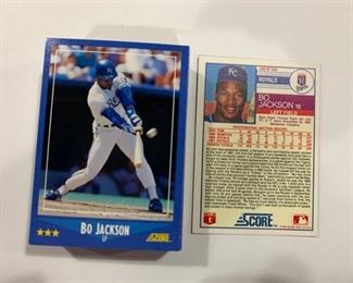50 Card Investment Lot 1988 Score #180 Bo Jackson