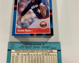 50 Card Investment Lot 1988 Donruss #61 Nolan Ryan