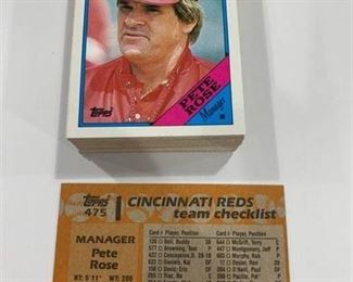50 Card Investment Lot 1988 Topps #475 Pete Rose
