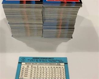 Investment Lot of Approx 440 1988 Topps #102 George Brett Cards