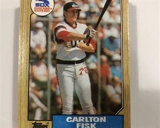 Investment Lot of 50 1987 Topps #756 Carlton Fisk Cards