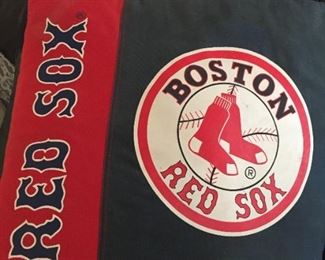 Oversize Boston Red Sox pillow.