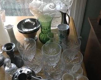 More glassware.