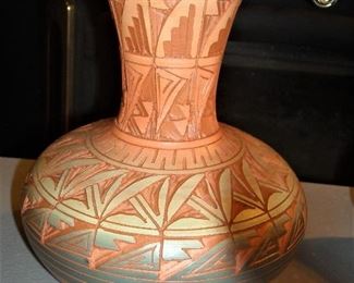 Navajo signed pottery