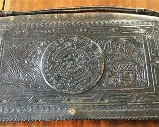 Hand Tooled Mexican black side a $ 25