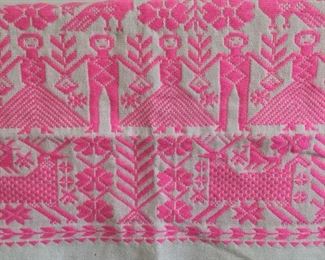 Hand Woven Mexican tea towel $20