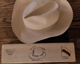 Panama Hat with Box $35