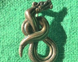 Sterling snake pin $40