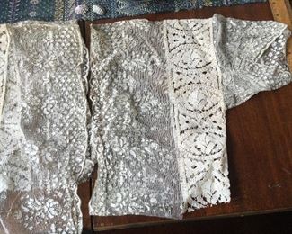 Victorian lace both halves $150