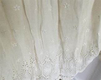 Victorian petticoat detail