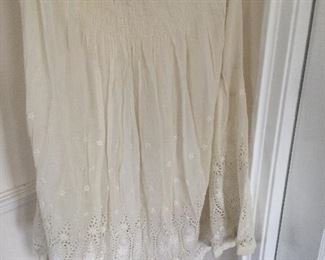 Victorian petticoat cotton $75
